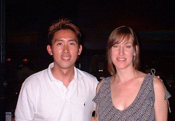 Happy Rhodes with Kenneth Choi (unknown date and location)